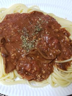 ビーフシチューの残りでミートソース-レシピのメイン写真