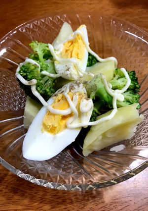 ブロッコリーとじゃがいもサラダ-レシピのメイン写真