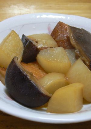 さつま揚げと大根、しいたけの煮物-レシピのメイン写真