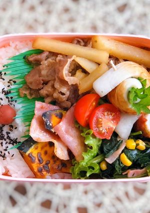 毎日のお弁当♪牛肉の甘辛炒め-レシピのメイン写真