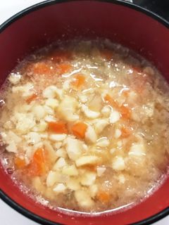 ゴロゴロ大豆と野菜の味噌汁-レシピのメイン写真