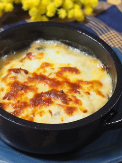 牡蠣とほうれん草の味噌クリームグラタン-レシピのメイン写真