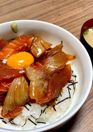 海鮮漬け丼-レシピのメイン写真