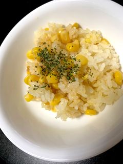 コーンポタージュ炊き込みご飯-レシピのメイン写真