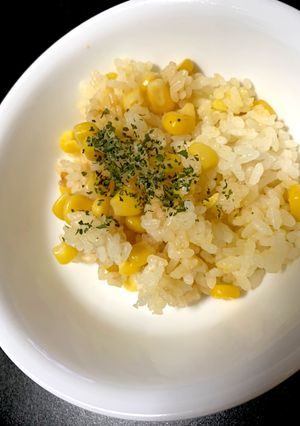 コーンポタージュ炊き込みご飯-レシピのメイン写真