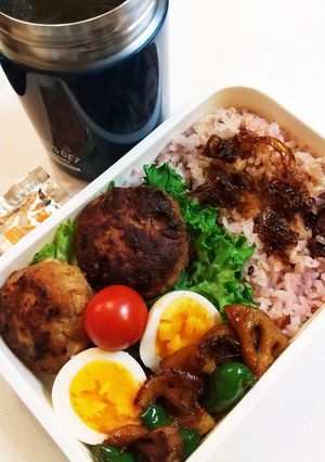 お弁当(12/5)おかかきんぴら-レシピのメイン写真