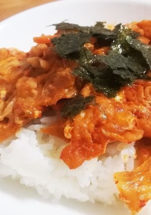 ニオイなんて気にしない！がっつりキムチ丼-レシピのメイン写真