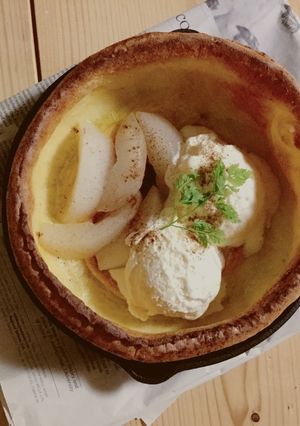 スキレット de ダッチベイビー♡-レシピのメイン写真