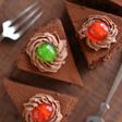 本格バレンタイン♡半熟チョコチーズケーキ