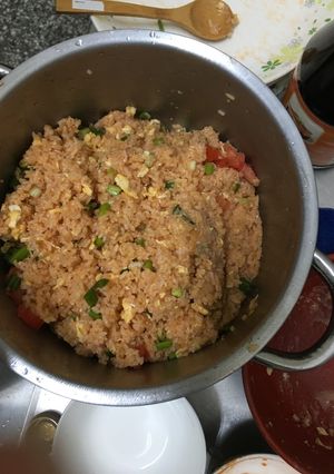 トマトチャーハン-レシピのメイン写真
