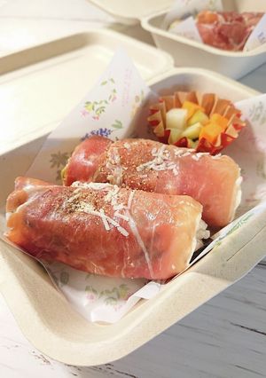 [EZ!]生ハムの俵おにぎり-レシピのメイン写真