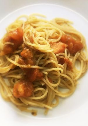 トマトとバジルのパスタ-レシピのメイン写真