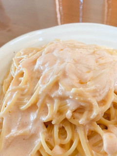 【生クリーム不使用】 明太クリームパスタ-レシピのメイン写真