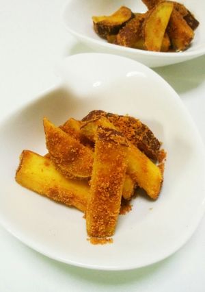 きな粉たっぷり！薩摩芋のきな粉スティック-レシピのメイン写真