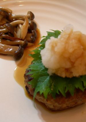 青じそ香る♪おろしハンバーグ-レシピのメイン写真