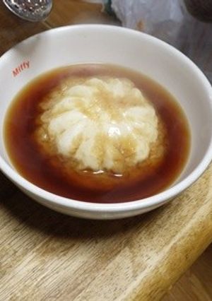 肉まんの中華スープ漬け（ワンタン麺風）-レシピのメイン写真