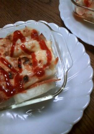 チーズポテトのマヨケチャ焼き-レシピのメイン写真
