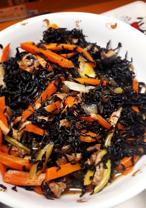 セロリ入りひじき煮-レシピのメイン写真