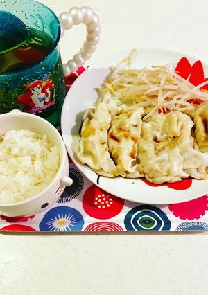 市販の餃子、うちの焼き方。-レシピのメイン写真