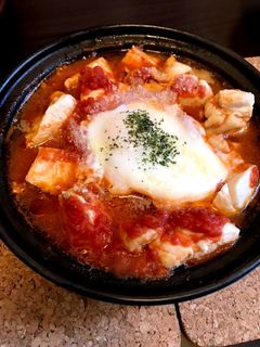 タジン鍋でつくる鶏胸肉のトマトソース煮!-レシピのメイン写真