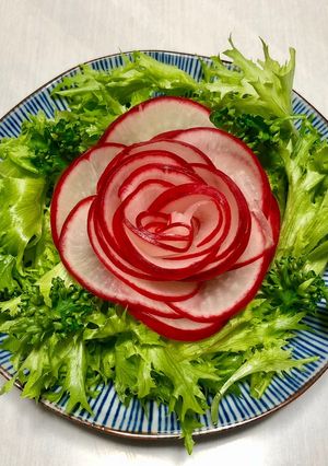 花びらに♡大根の甘酢漬け-レシピのメイン写真