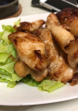 簡単コクウマ柔らか鶏胸肉にんにくマヨ-レシピのメイン写真