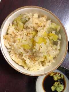 ピリッと生姜香るサツマイモご飯-レシピのメイン写真