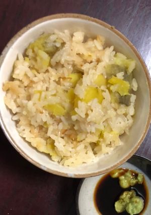 ピリッと生姜香るサツマイモご飯-レシピのメイン写真