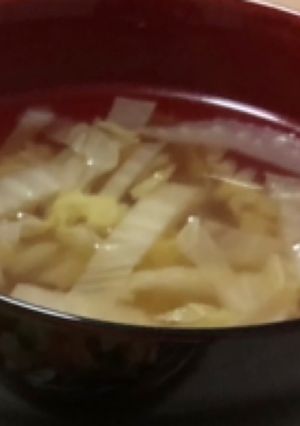 白菜のコンソメスープ-レシピのメイン写真