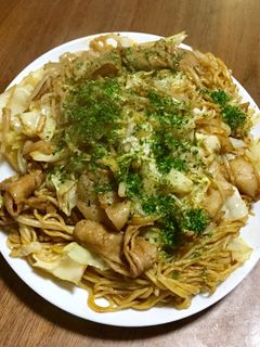 雑に男料理:焼きそば!!-レシピのメイン写真
