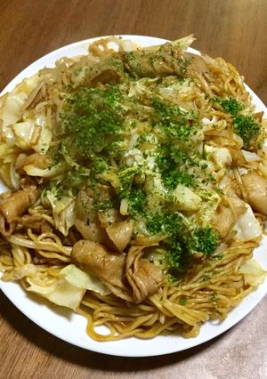 雑に男料理：焼きそば！！-レシピのメイン写真