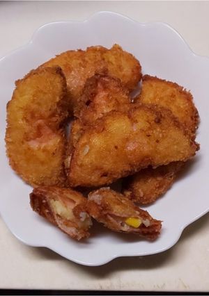 簡単ハムコロッケ-レシピのメイン写真