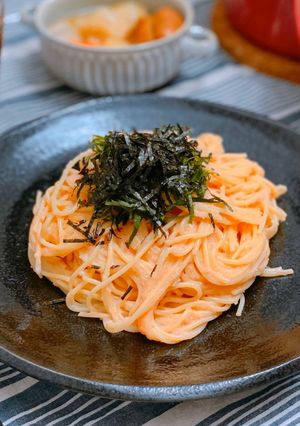 失敗なし!!!絶品たらこパスタ-レシピのメイン写真