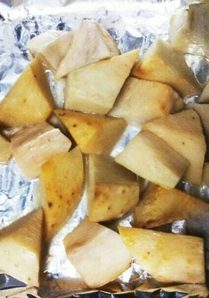 冷凍里芋の簡単塩焼き-レシピのメイン写真