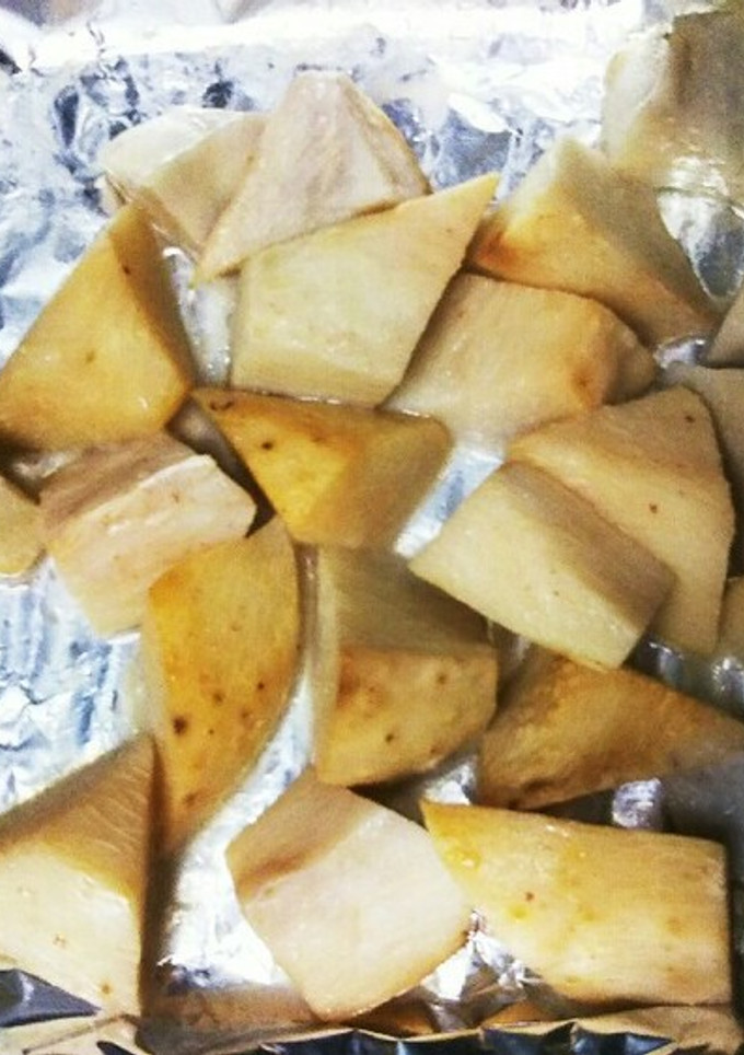 冷凍里芋の簡単塩焼き-レシピのメイン写真