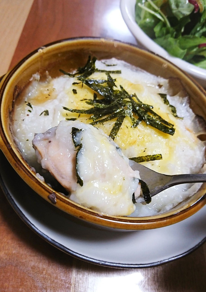 鮭のふわとろ山芋チーズ焼き♡-レシピのメイン写真