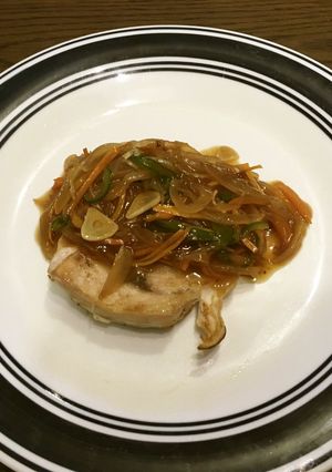 メカジキの野菜あんかけ-レシピのメイン写真
