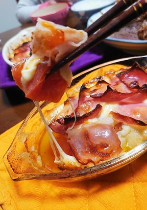 苦手を克服☆トマトとベーコンのチーズ焼き-レシピのメイン写真