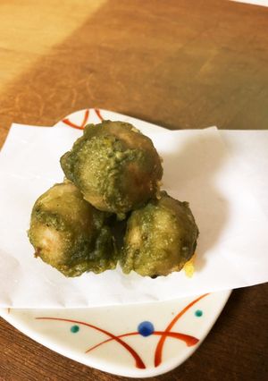 里芋の磯風味天ぷら♪-レシピのメイン写真