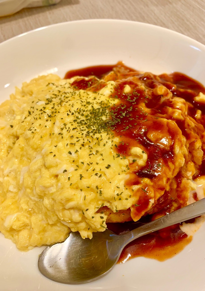 おうち材料で作るとろとろオムライス-レシピのメイン写真