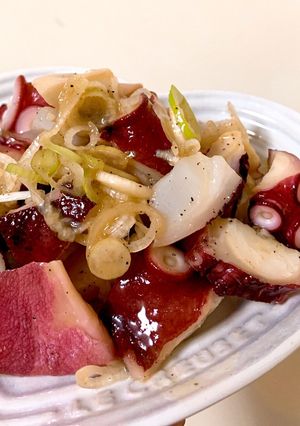 タコで1品！おつまみや副菜に！-レシピのメイン写真