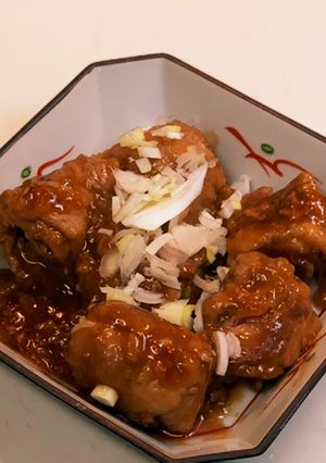 バラを重ねて作る豚の角煮風-レシピのメイン写真