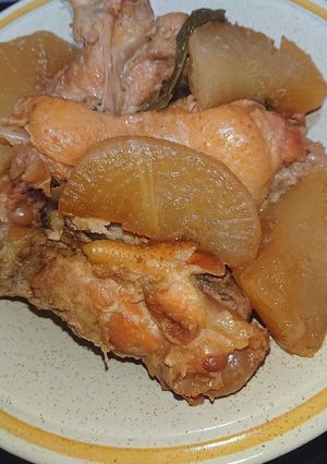 圧力鍋いらず！ダイコンと手羽元の煮物☆-レシピのメイン写真