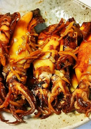ヤリイカのしょうが醤油。-レシピのメイン写真