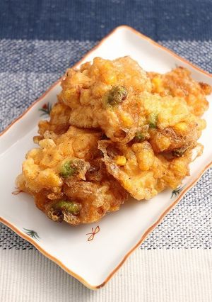 簡単！コーン枝豆天☆小麦粉不要-レシピのメイン写真