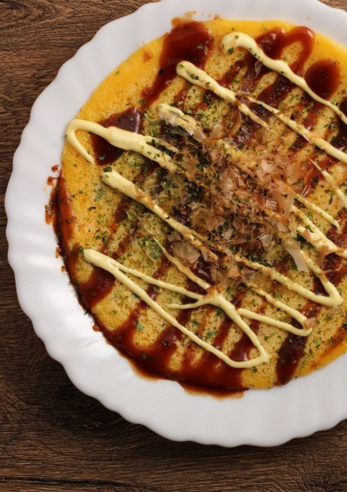 簡単！卵お好み焼き☆小麦粉不要-レシピのメイン写真