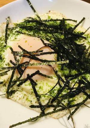 海苔風味目玉焼き-レシピのメイン写真