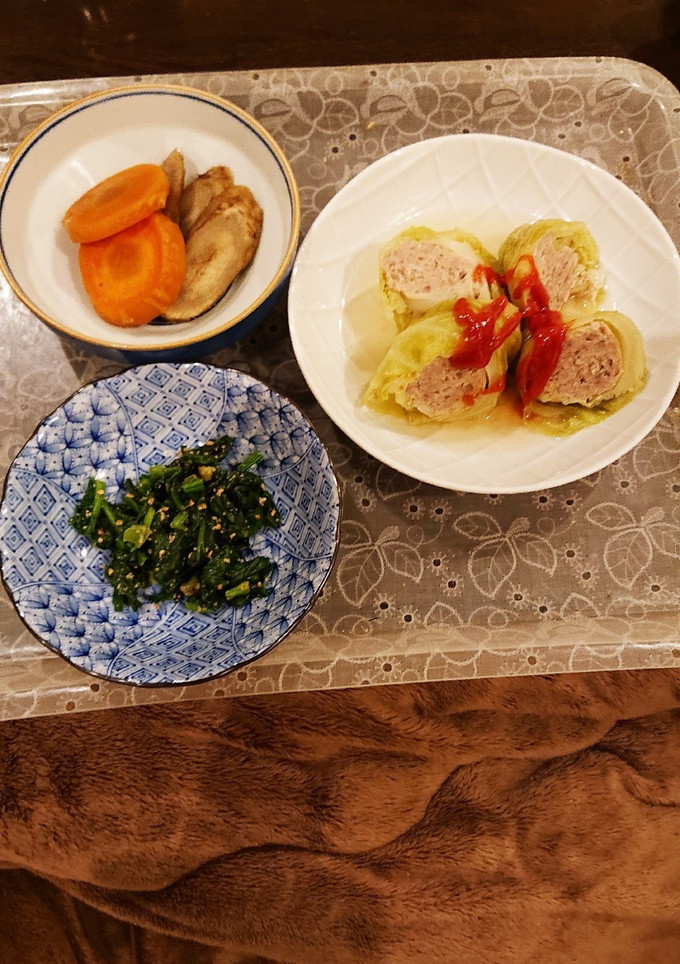 実家でゆっくり夕食-レシピのメイン写真