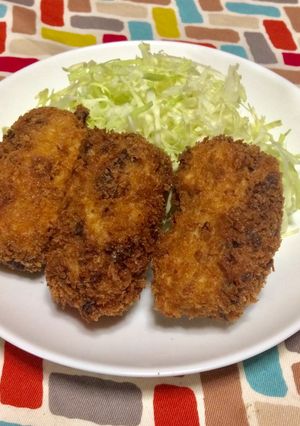 超簡単☆旨味が凝縮！舞茸クリームコロッケ-レシピのメイン写真