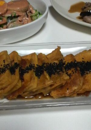 高野豆腐でご飯のお供-レシピのメイン写真